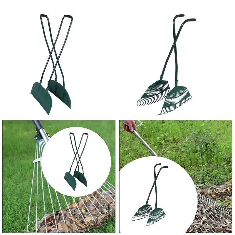 

Увеличьте размер грабли для травы, садовые взрывные листья и инструмент для опавших листьев, грабли для травы с длинной деревянной ручкой и листья.