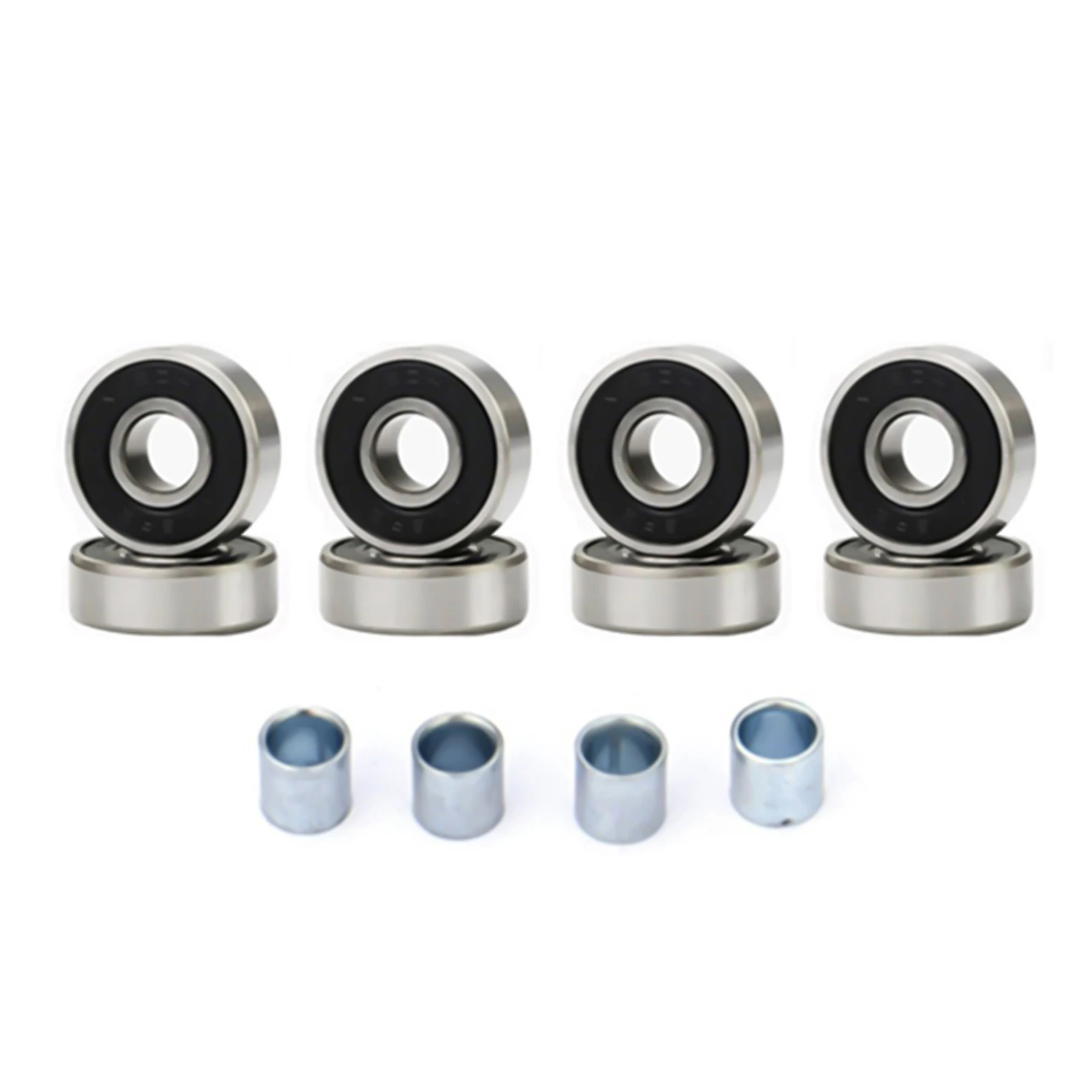 Roller Skating Skateboard Wheel With Bearing 4 Pcs/Set 60x45mm 78A For Street Cruising Hoverboard Parts Accessories Universal