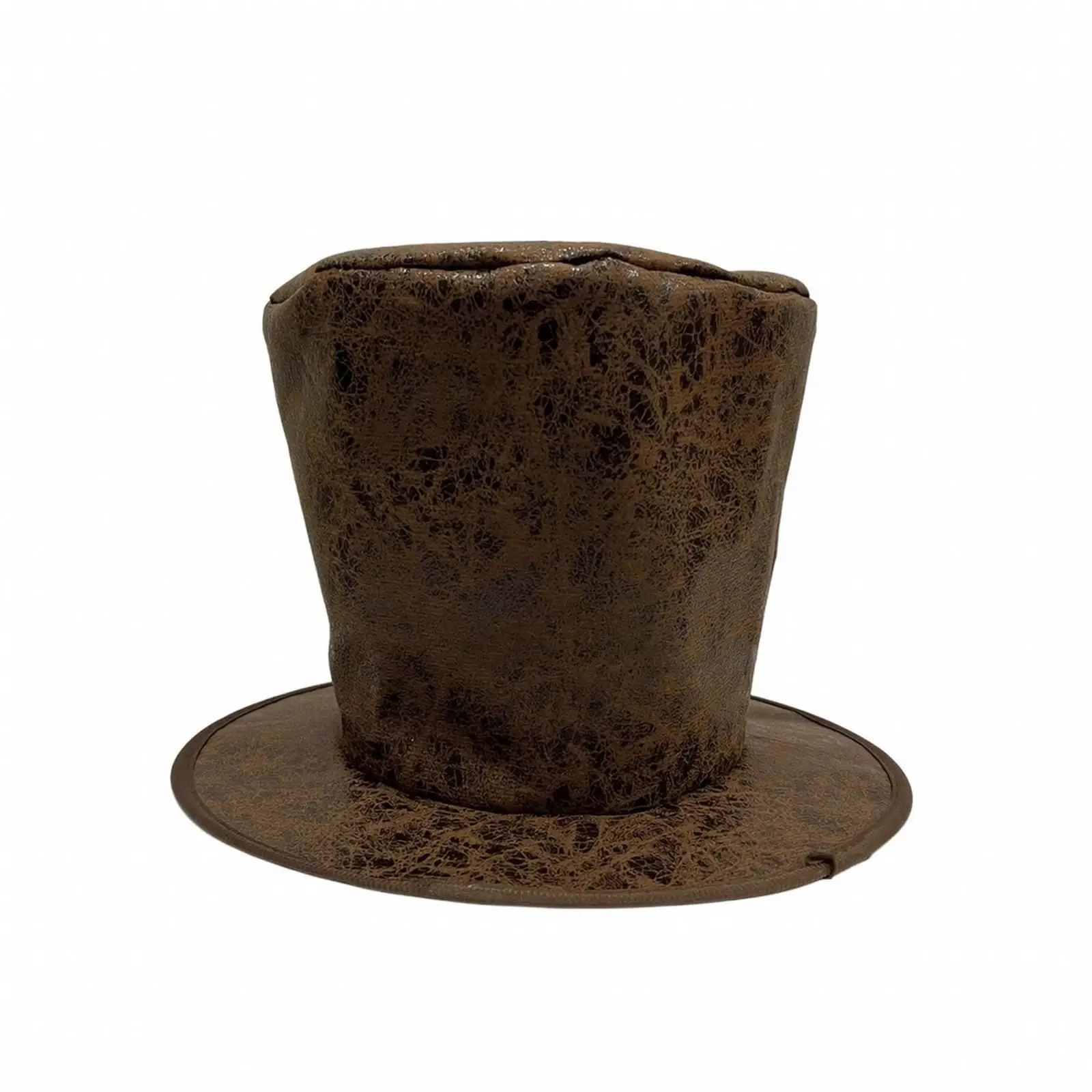 Vintage Style Party Hat for Men Women Flannel Suede Material Costume Headwear Stage Presence