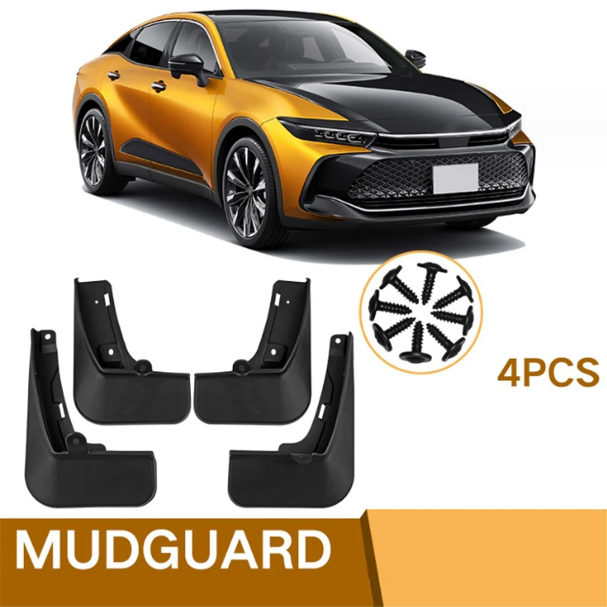 For Toyota Crown 2023 Car Mud Flaps Splash Guard Mudguard Mudflaps Fender External Cover