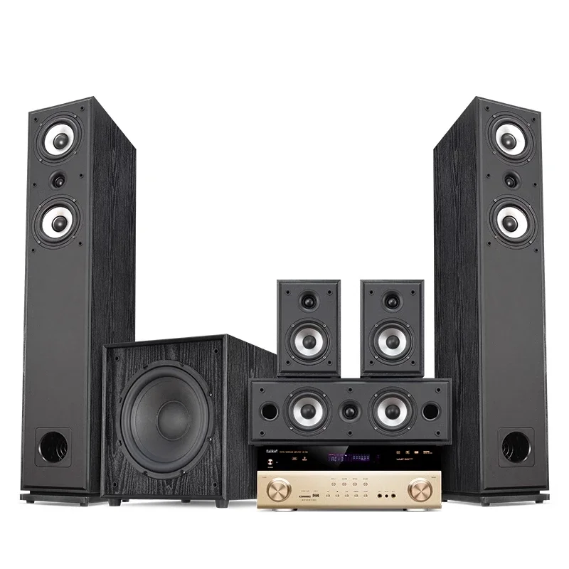 Hot Sale 5.1 Surround Sound Speaker Home Living Room Power Amplifier Sound Box 51 Home Theater System