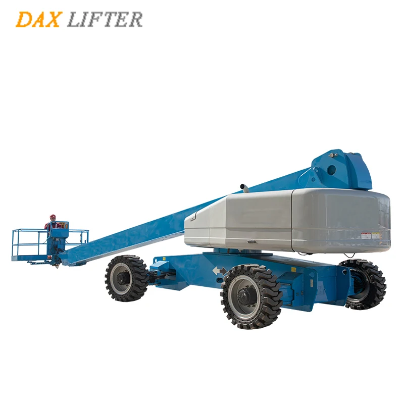 Hydraulic Man Cherry Picker Self propelled Telescopic Boom Lift