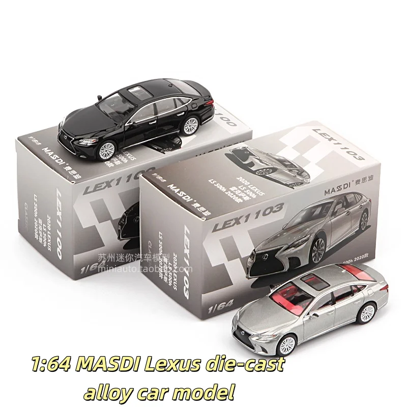 

MASDI 1:64 Lexus LS500 car model LC500h, die-cast alloy car model, boy gift, adult decoration.