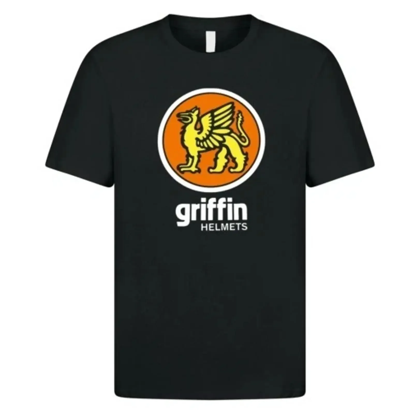 Griffin Helmets T Shirt Motor Autorennen Motorsport Offroad Clubman Retro Sport vintage Washed Top For Everyday Wear Breathable