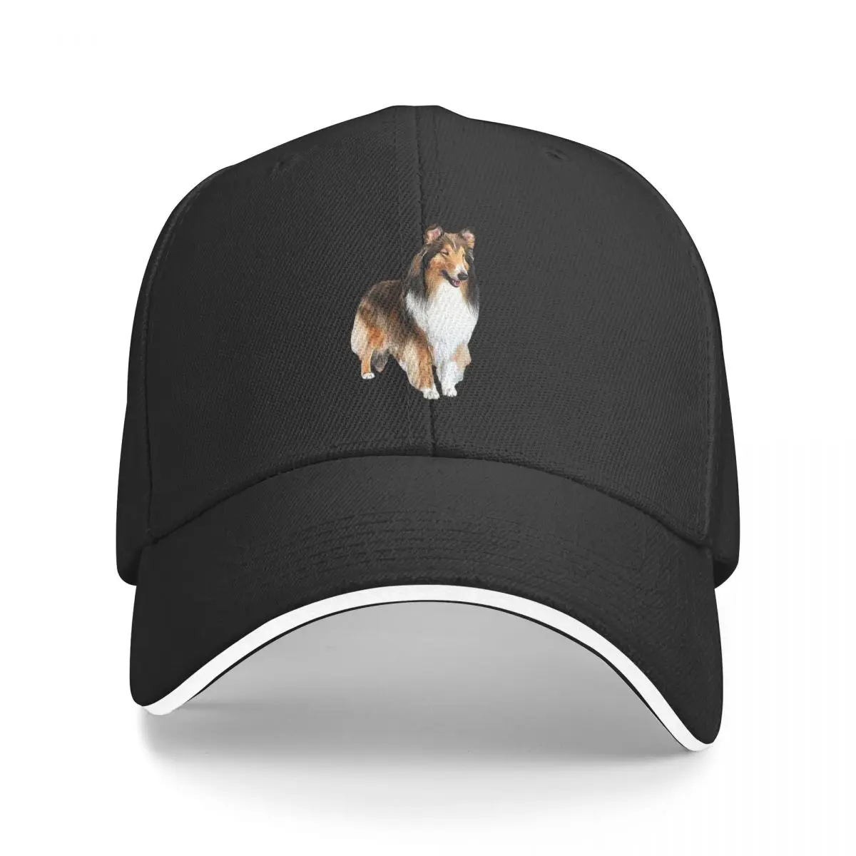 Rough Collie Stunning Look! Baseball Cap Beach party Hat fishing hat Golf Wear Caps For Men Women's