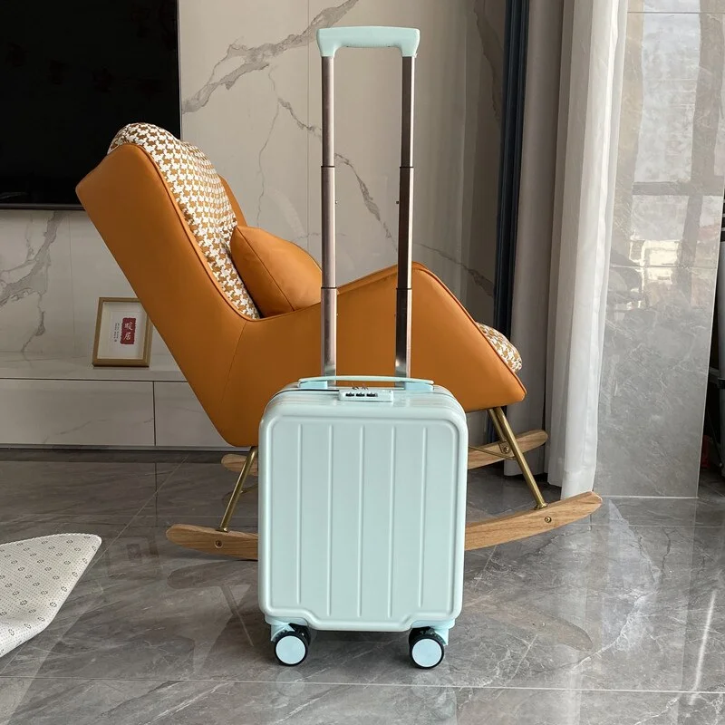 Suitcase 30*20*40cm Travel Bag 14 inch Cabin Carrier Travel Suitcase Small Lightweight Rolling Luggage Bag Password Trolley Case