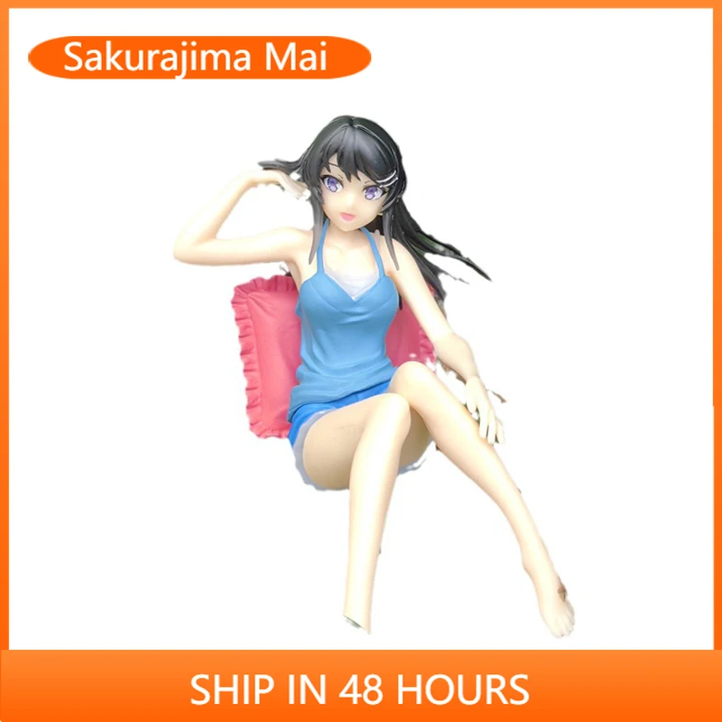 

Anime Rascal Does Not Dream Sakurajima Mai Figure Pretty Bunny Girl Desktop Ornament Birthday Gift Small Figurines & Miniatures