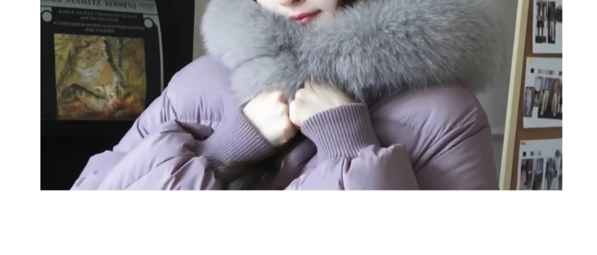 เสื้อแจ็คเก็ตผ้าฝ้ายบุหนาสำหรับผู้หญิง แฟชั่นฤดูใบไม้ร่วงฤดูหนาว เสื้อโค้ทผ้าฝ้าย รุ่นใหม่ปี 2026