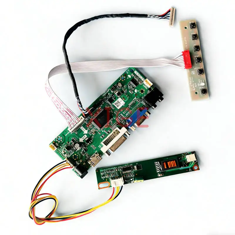 

LCD Controller Drive Board Fit LQ121S1LH02 LT121SU HSD121PS11 LQ121S1LH01 800*600 1-CCFL 800x600 VGA+DVI+HDMI LVDS-20Pin Kit DIY