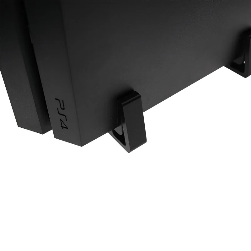 حامل تبريد عمودي مطبوع ثلاثي الأبعاد لجهاز PS4 Slim Pro Black