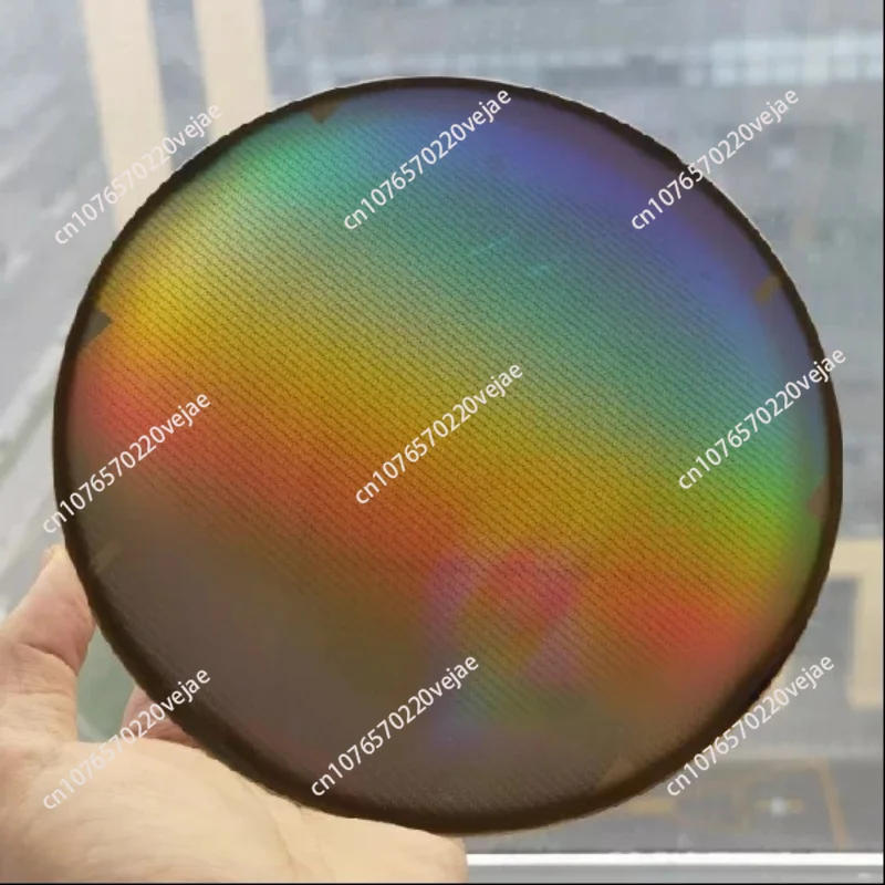 Semiconductor Silicon Wafer 12 inch CPU Wafer Silicon Science Technology Pendulum Piece Birthday Gift Photoetching Circuit Chip