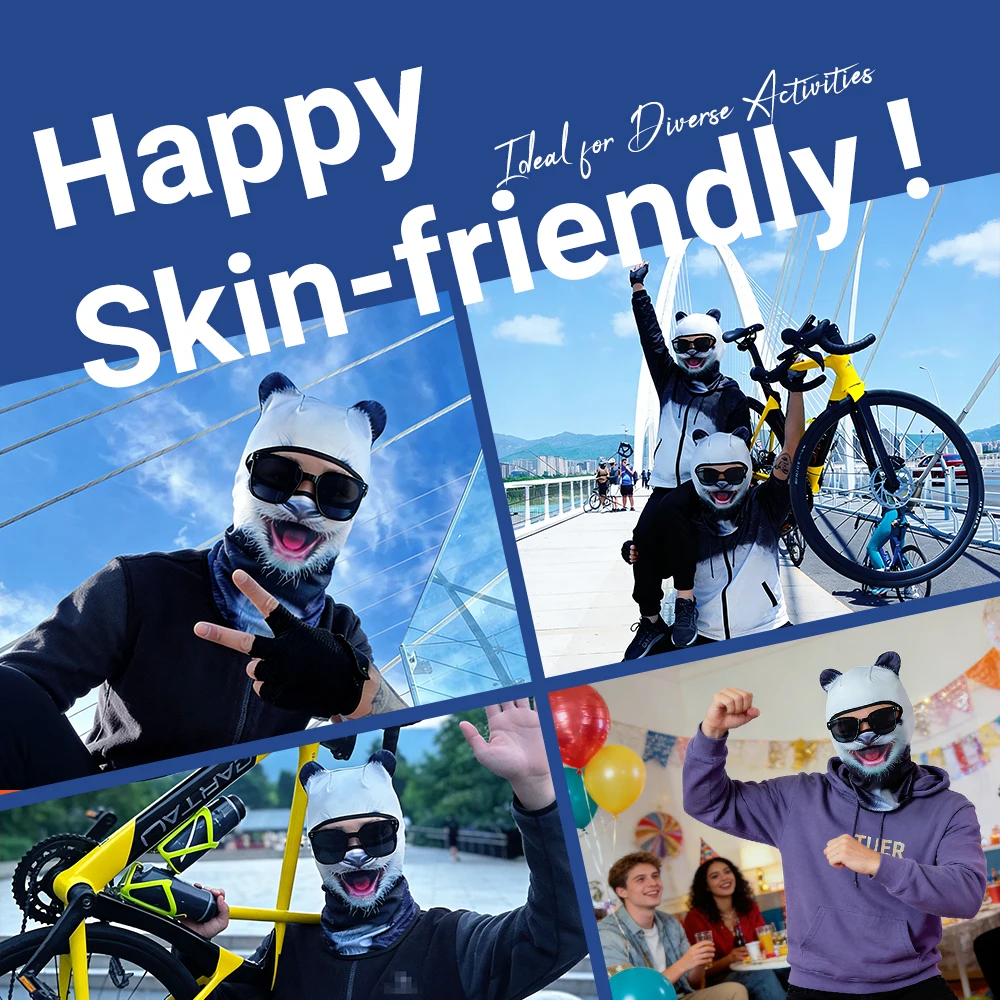 

Многофункциональный летний велосипедный шарф-бандана для спорта на открытом воздухе, креативная солнцезащитная маска, бесшовный шарф