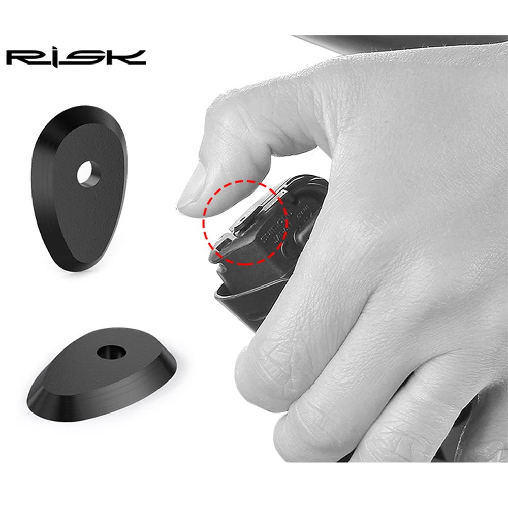RISK Road Bicycle Electronic Shift Lever Custom Button Washer for UT8170 / DA9270 Bike Derailleur System, 3D Printed Polymers image 3