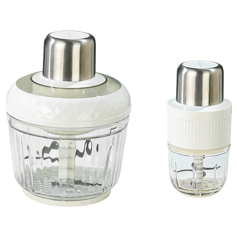 

2.5L+0.3L Home Kitchen Stainless Steel Mini Food Colors Meat Chopper New Mincer Electric Meat Grinder Sale