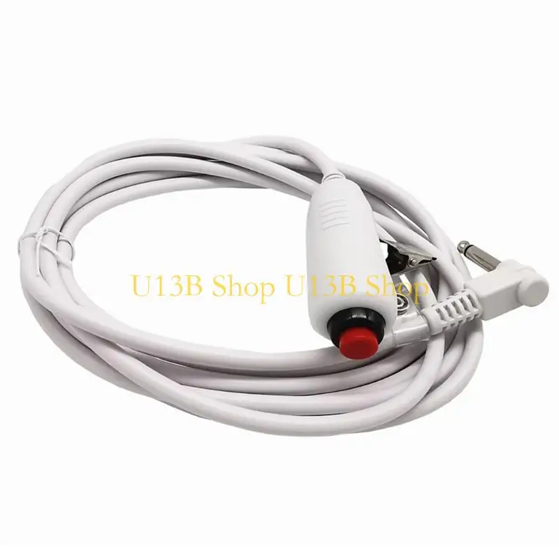 U13B استبدال ممرضة المكالمة كبل الضغط الزر كبل سلك 6.35 مم 1/4 كبل توصيل الهاتف #5