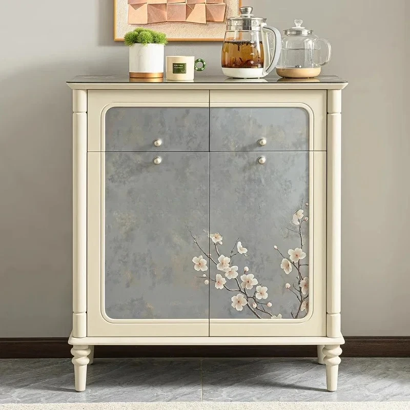 light luxury tea bar machine dining side cabinet integrated intelligent automatic water dispenser storage cabinet