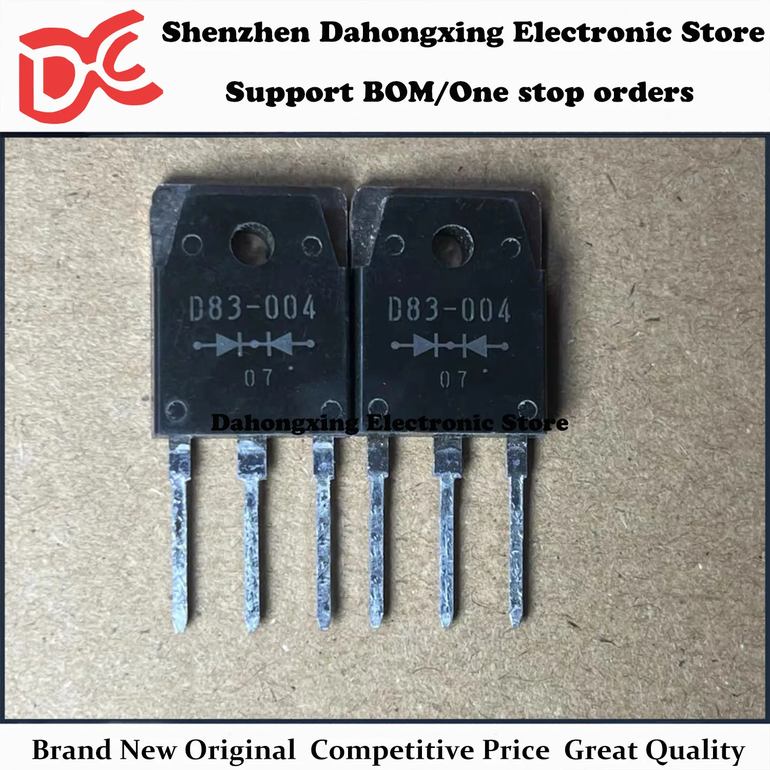 

New Original 10Pcs D83-004 ESAD83-004 TO-3P 30A 40V Schottky Diode Electronic Components Great Quality