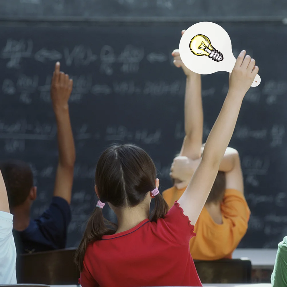 Students Children's Graffiti Whiteboard Writing Pads Answer Dry Erase Paddles Portable