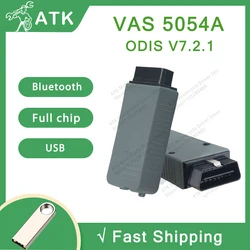 VAS 5054A ODISV7.2.1 Skaner Bluetooth obd2 Sprzęt diagnostyczny vas5054 Narzędzia samochodowe Naprawa samochodów osobowych tuning ciężarówek Program