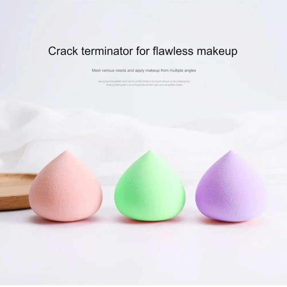 Large Peach Makeup Blender Lightwear Dry and Wet Cosmetic Puff Colorful Travel Must-have Cosmetic Sponge Applicator