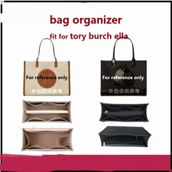 Bolsa interior de maquillaje, organizador de inserto para Tory Burch Ella, divisor, moldeador, compartimento Protector