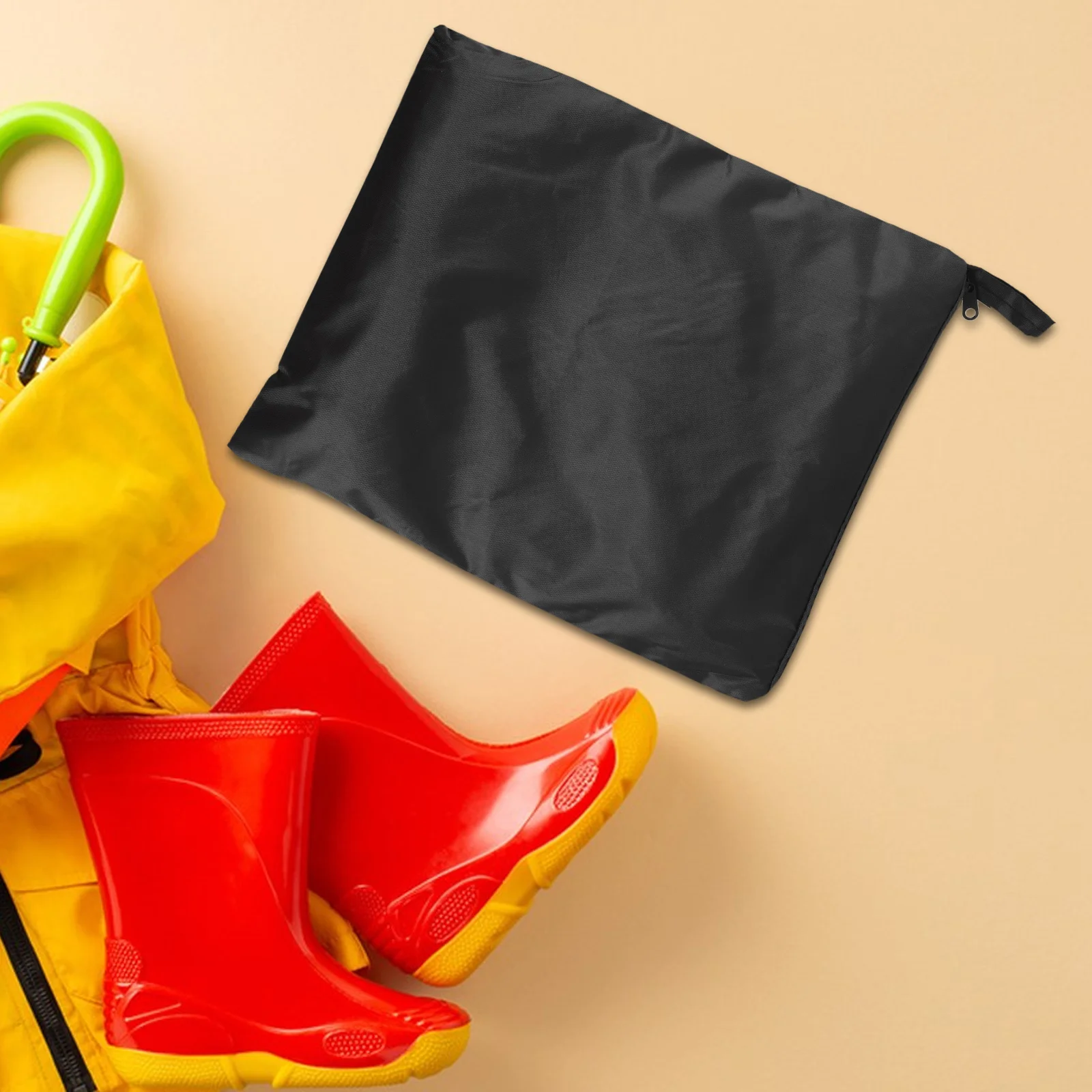 Regenmantel-Aufbewahrungstasche, Oxford-Stoff, wasserdicht, faltbar, leicht, tragbar, Organizer-Tasche für Reisen, Outdoor, Camping, Wandern