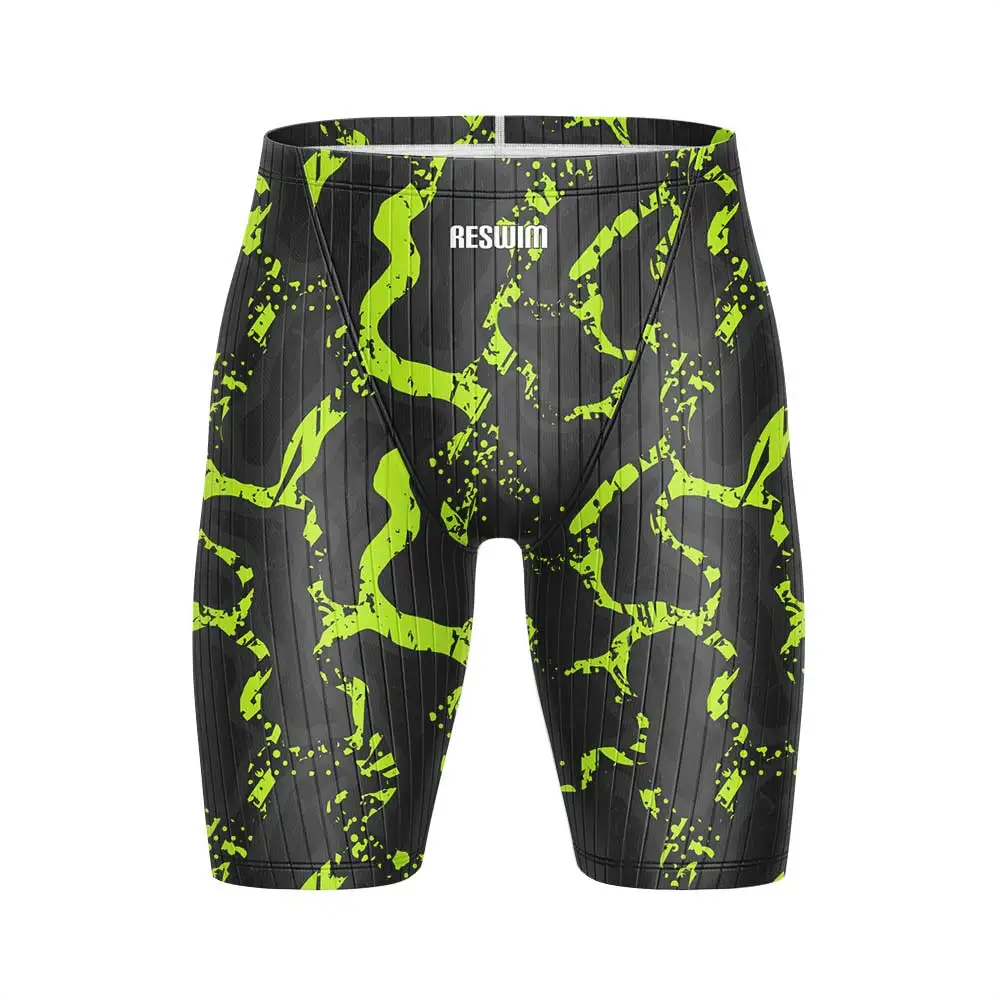 Summer Swimming Men's Swimsuit Swim Jammers Shorts Competition Training Racing Swim Trunks Diving Surf Sports New Men's Swimwear view 2