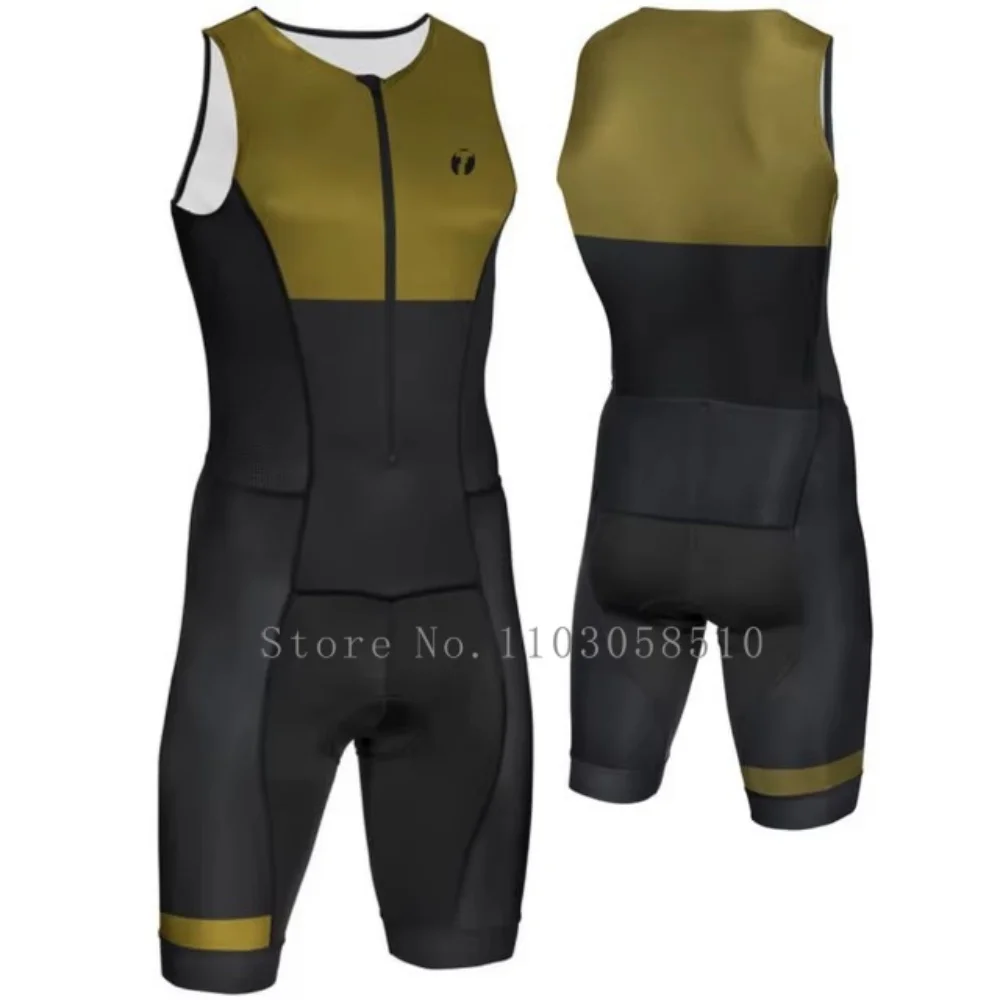 TRIMTEX Trisuit Triathlon Skinsuit Clothing Jumpsuit Swimming Cycling Running Wetsuit Competition Apparel Jumpsuit Swimming
