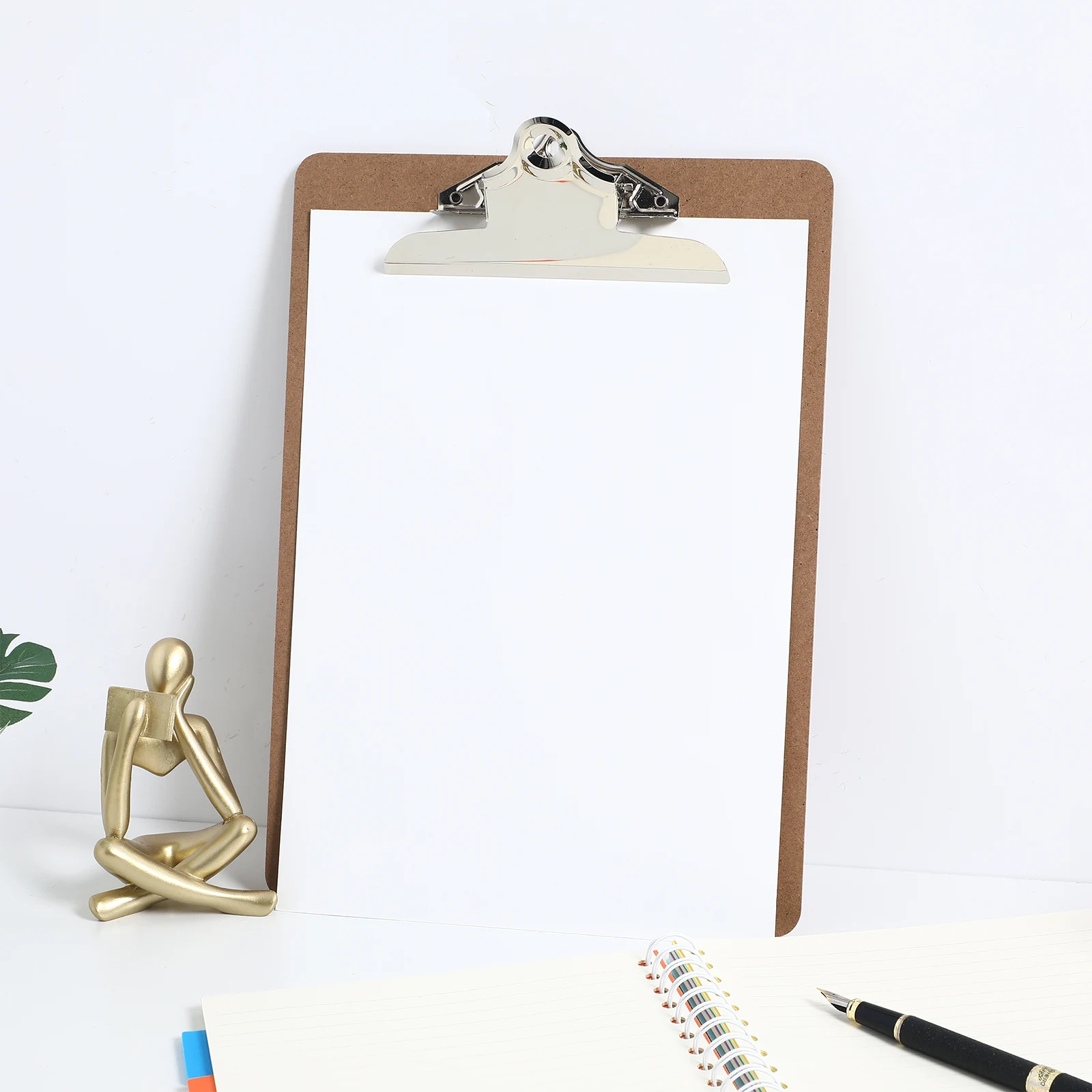 

6pcs A4 Clipboard Strong Clamping Force 229mmx319mm Waterproof Office Writing Sketching Portable Document Clip Hardboard