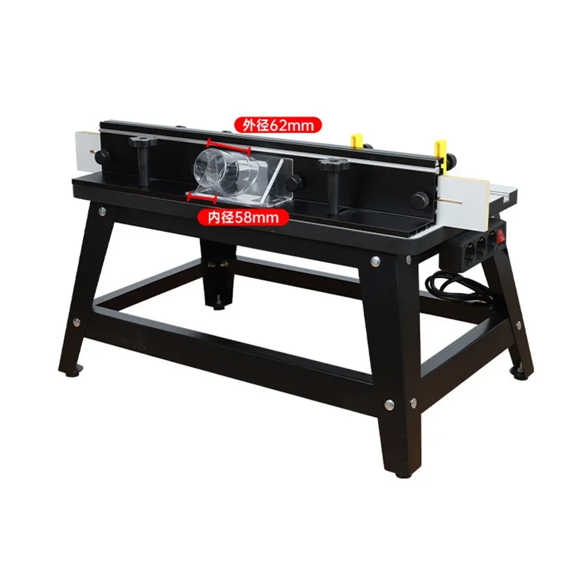 Bakelite Milling Table for Upside-Down Panels; Woodworking Carving Machine Table for Chamfering, Trimming, and Grooving Panels