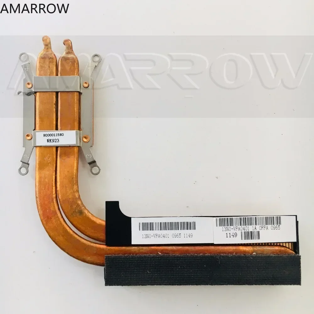 Imagem -05 - Dissipador Ventilador para Laptop Dissipador de Calor Original para Toshiba M505 M500 M900 13n0-vfa0401 Novo