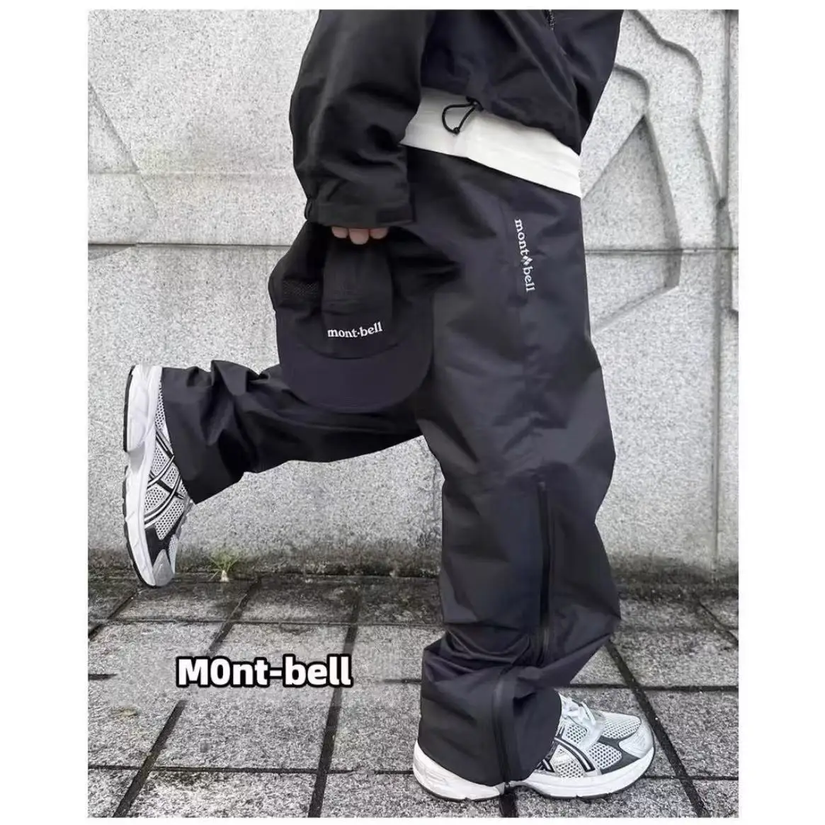 Montbell في الهواء الطلق مياما بنطال مقاوم للرياح ومقاوم للماء #6