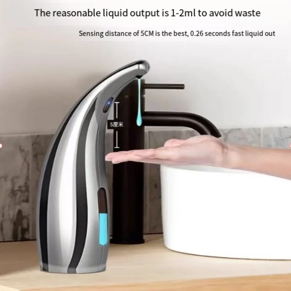 Soap Dispenser Auto Sensor Touchless 1PC Intelligent Hand Wash Dispenser 300ML Dishwashing Liquid Shampoo Tabletop