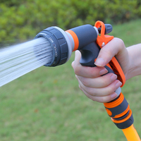 1Pcs High Pressure Watering Gun 8 Modes Garden Spray Irrigation Nozzle Plant Lawn Yard Sprinkler Cleaning