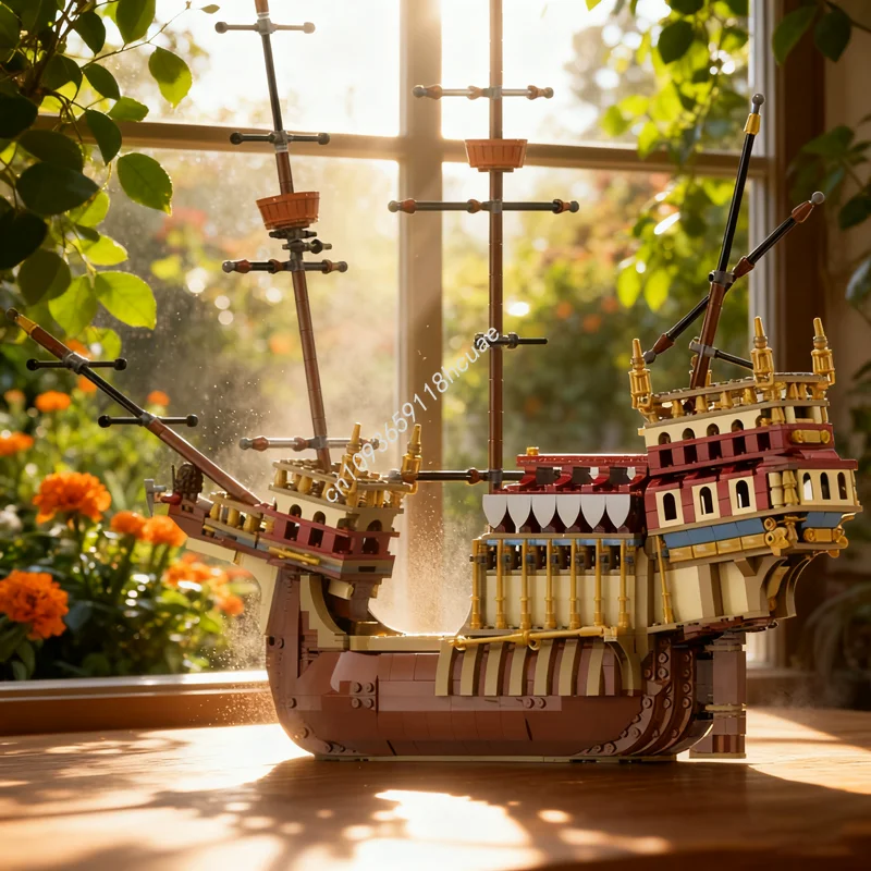 1362pcs MOC De Mary Rose Combineren 2 X Triwizard Model Bouwstenen Kerstcadeau Architectuur Speelgoed Monteren DIY Baksteen kinderen