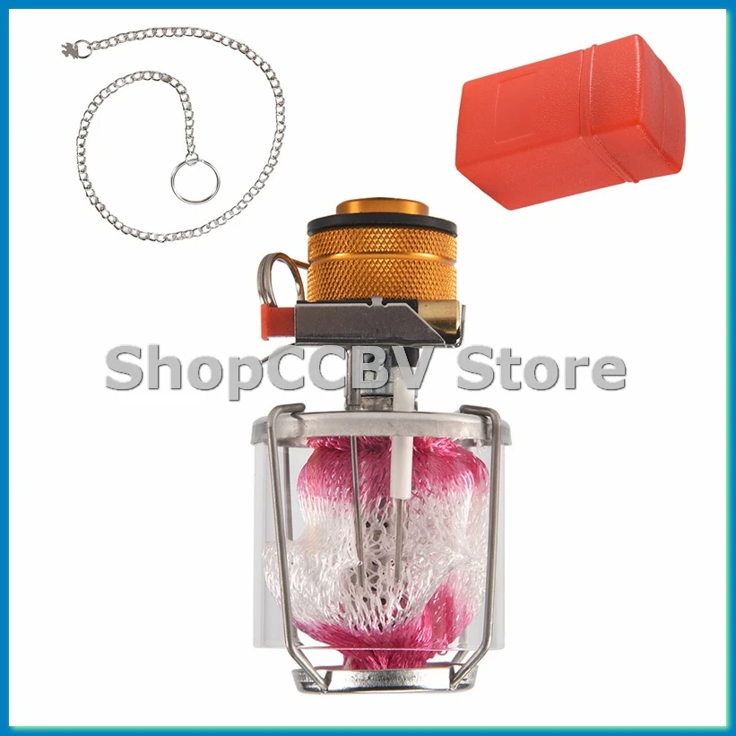Outdoor Camping Gas Lantern Portable Mini Gas Light Tent Lamp Torch Hanging Lamp for Camping Hiking-AT35