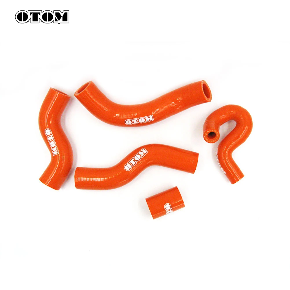 OTOM 2012-2016 Motorcycle Silicone Radiator Coolant Hose Water Pipe Kit For KTM EXC450 EXC500 XCW450 XCW500 Off-road Dirt Bikes