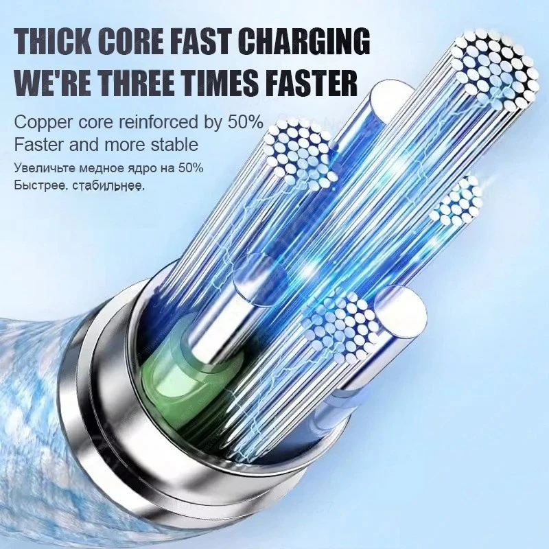 PD 35W Fast Charger For iPhone 11 12 13 14 15 Pro Max Fast Charging Cable For iPhone 15 Plus USB Type C Data Line Phone Charger - náhled 5