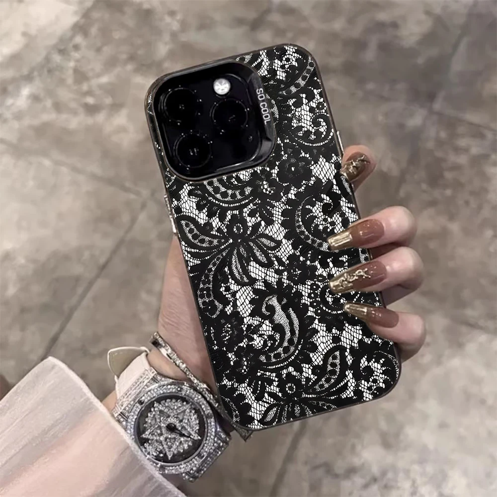 Spitzenblumen-Handyhülle für Xiaomi Redmi Note 17 Pro Max Hüllen Redmi Mi 11 Lite 5G 12 14 15 14T 15T 13T Pro Drop Coque Coque – Detail 12