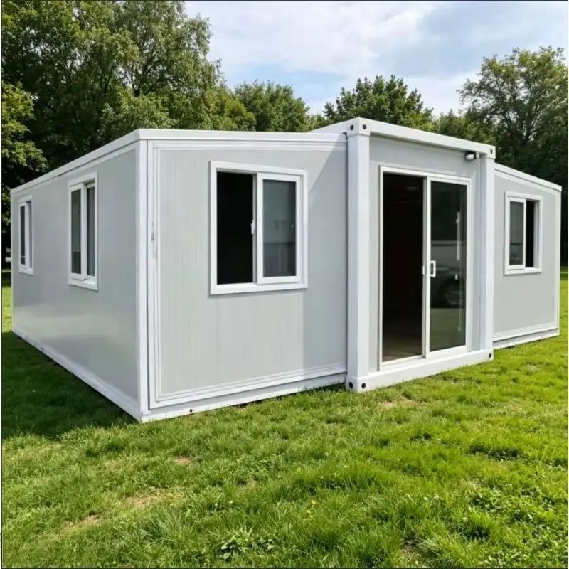 Expandable Container House WPC Wall Panel Portable Prefab Home for Hotel Sleeping Living