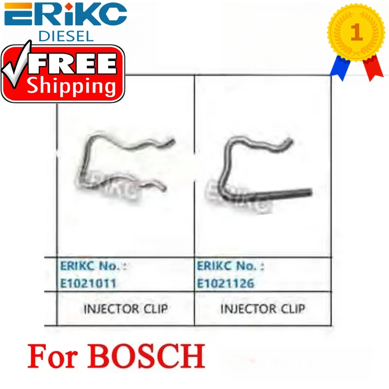 Free Shipping 10PCS F00VC22003 Common Rail Injection Clip E1021126 Auto Parts Diesel Fuel Injectors Valve Clip F 00V C22 003