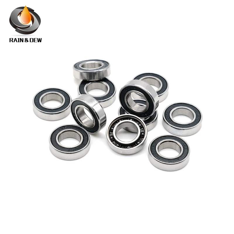 1Pcs 6800 Hybrid Ceramic Bearing 10x19x5 mm ABEC-7 Bicycle Bottom Brackets & Spares 6800RS Si3N4 Ball Bearings