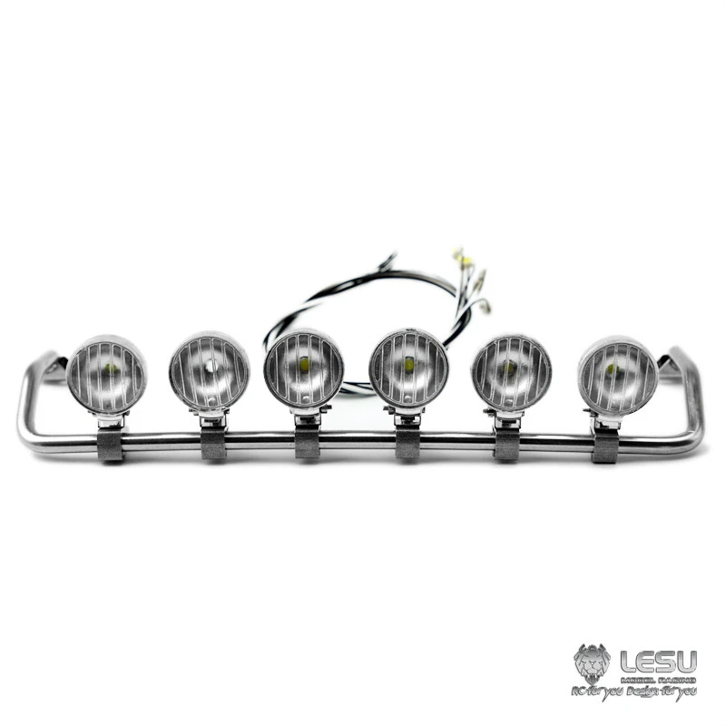 RC 1/14 Hochleistungs-LED-Scheinwerfer für Tamiya Hydraulikbagger, Lader, Muldenkipper, SCANIA, MAN, VOLVO Anhänger, Kipper, DIY-Teile – Detail 1