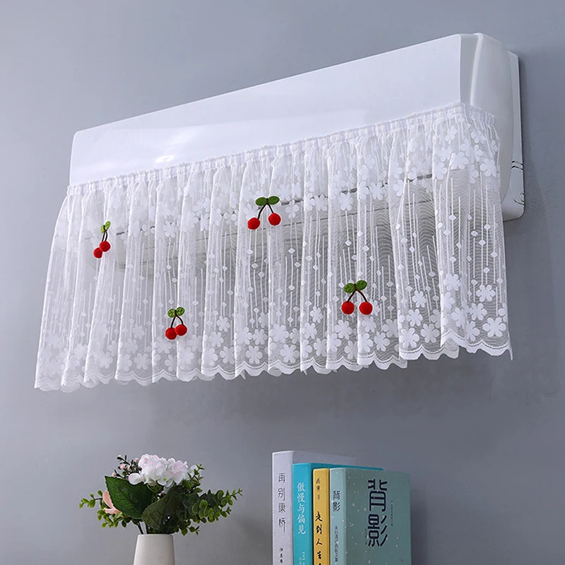 1pc Air Conditioner Covers Summer Anti-direct Blowing Protect Family Wall Mounted Breathable Household Decoration