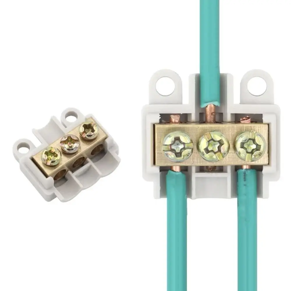 Box Terminal Block Locking Quick Crimp High Power Branch Terminal T-type Wiring Terminal Quick Wire Connector Terminal Block