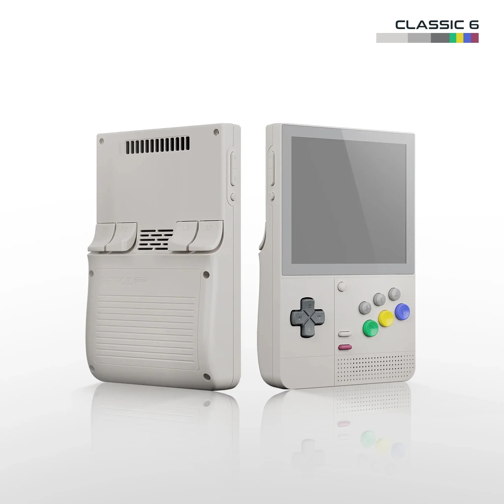 Retroid Pocket Classic Handheld Game Console Snapdragon G1 Gen2 3.92'' AMOLED Scherm Android 14 Actieve Koeling Snelle Oplading Cadeau