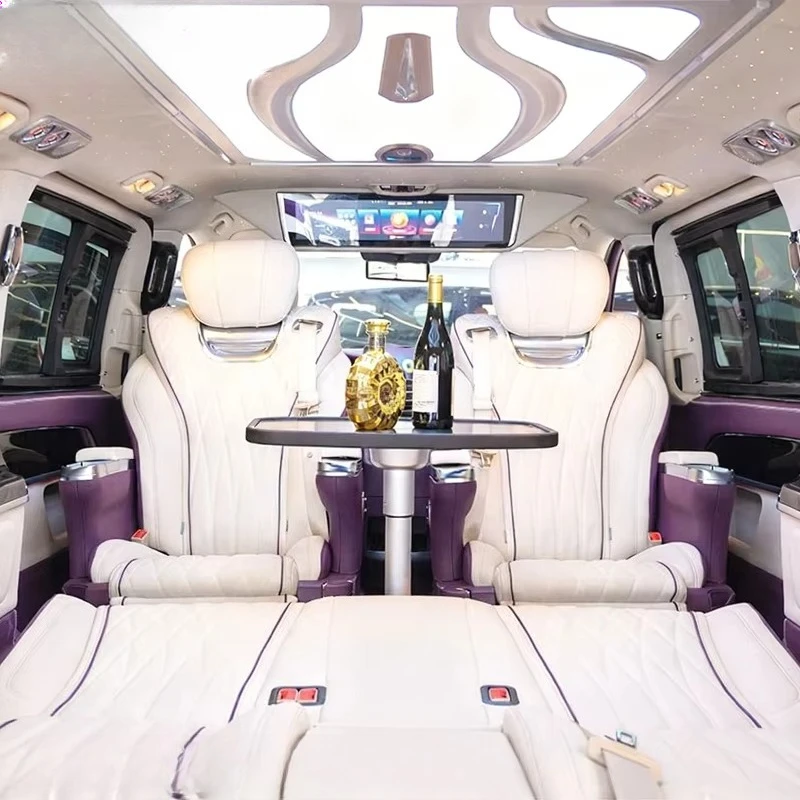 2022  Vito W639 W447 Full Interior Luxury Upgrade with Aluminum Decoration & Protection Customized Color & Logo