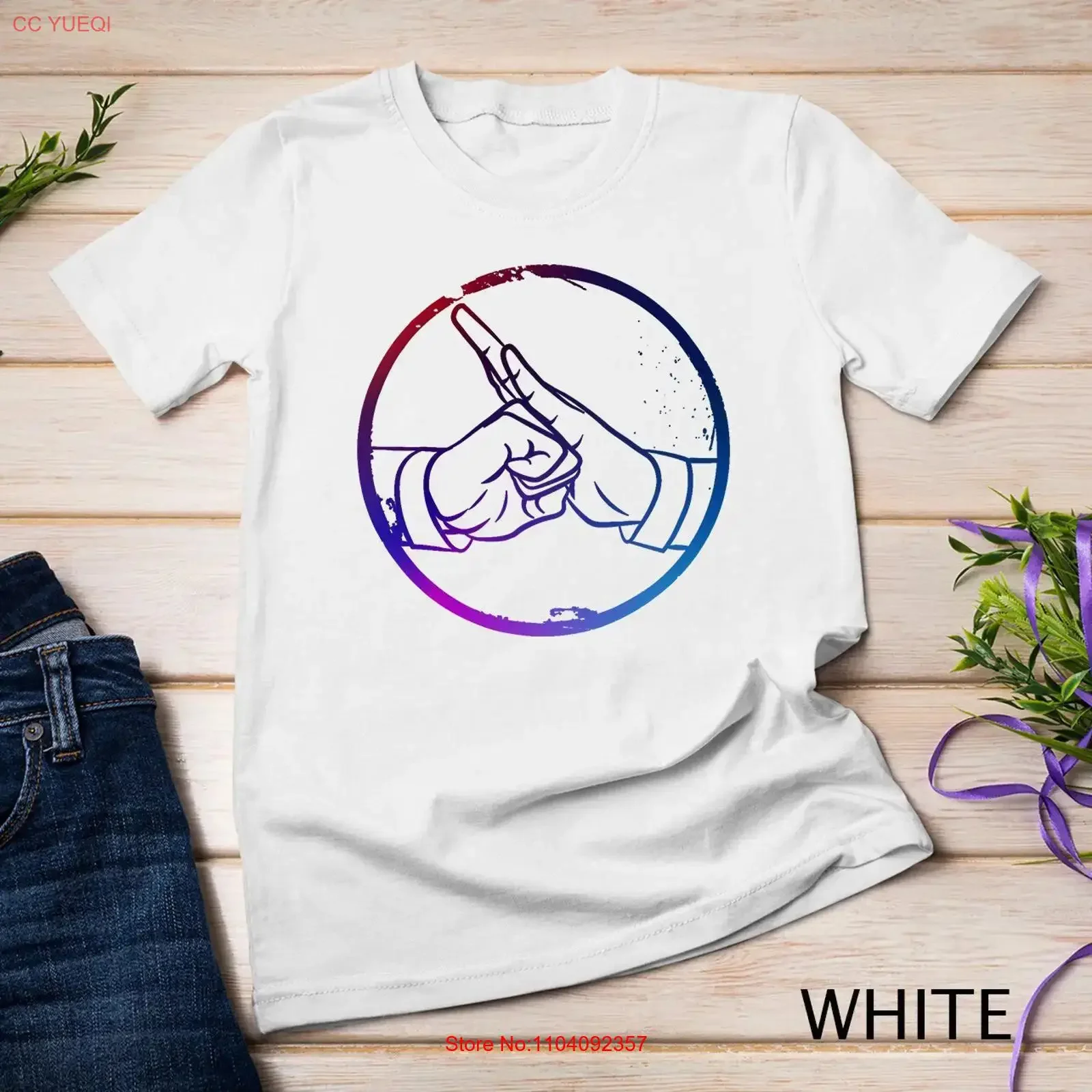 Colorful Kung Fu Martial Art Shaolin Monk Hand Salute T shirt vintage Washed Versatile Slightly graphic Stylish Casual