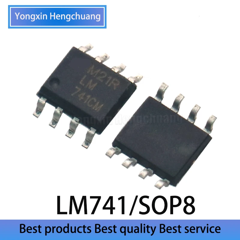 10PCS new chip LM741 LM741 patch SOP8