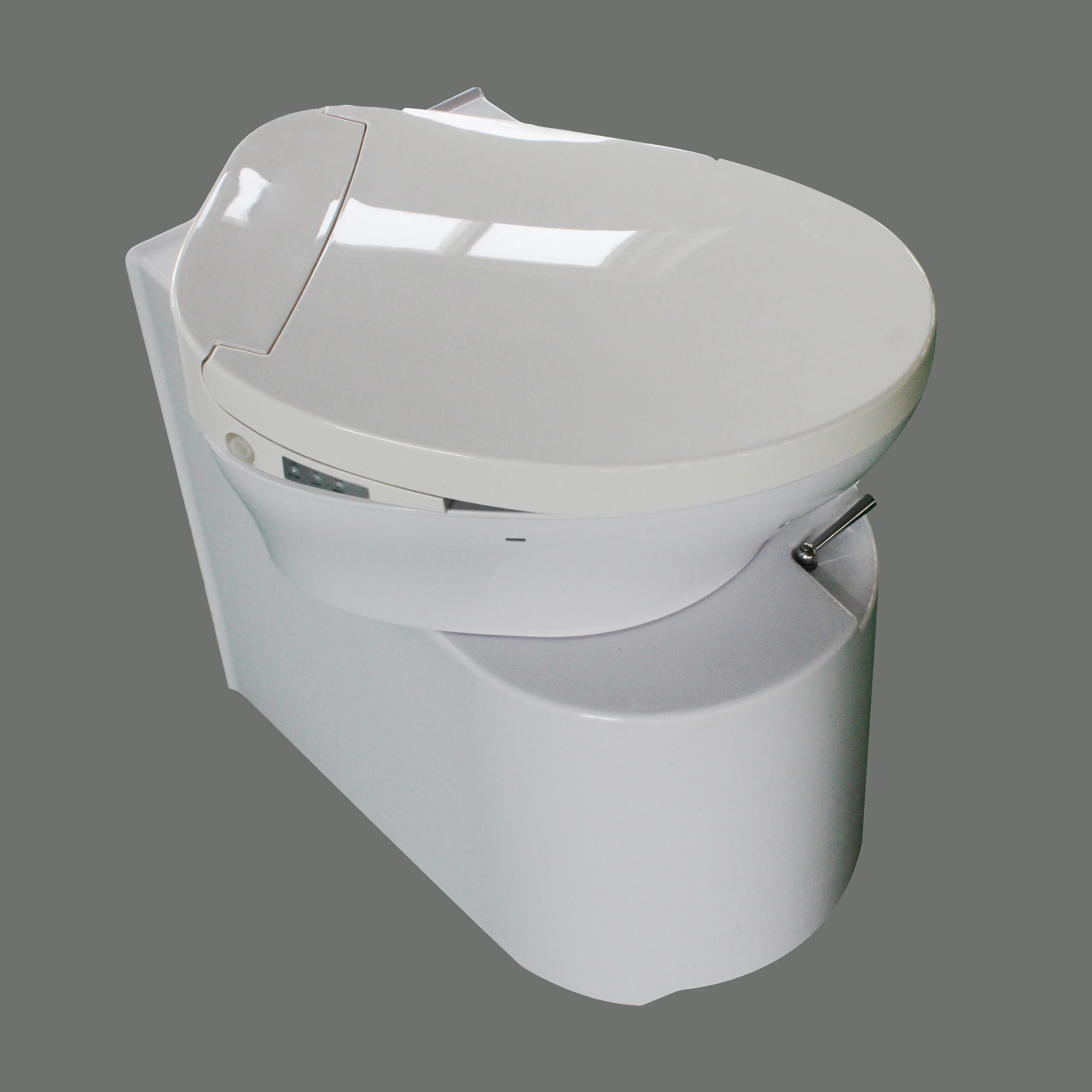 Waterless Biodegradable Toilet Dry and Wet Separation Compost Toilet for Motorhome